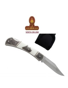 Navaja decorada «perdices»...