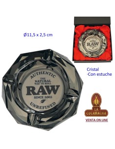 raw-Cenicero cristal 11,5 x...