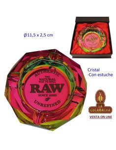 raw-Cenicero cristal 11,5 x...
