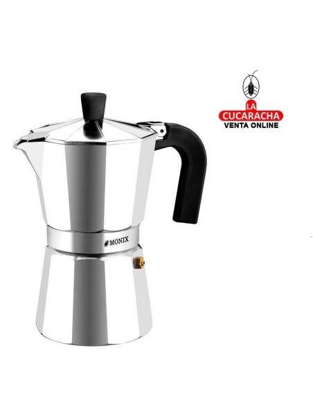 monix-CAFETERA ALUMINIO VITRO-EXPRES 12 TAZAS.