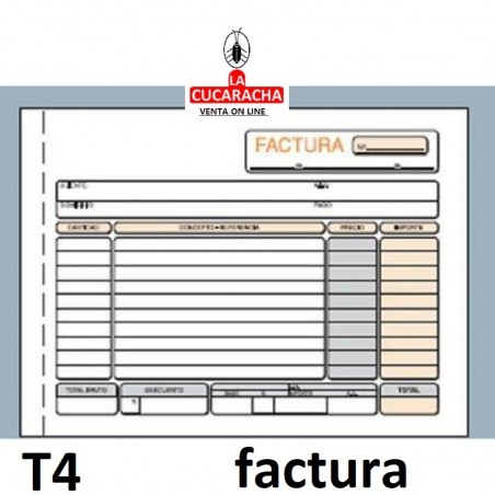TALONARIO DE FACTURAS