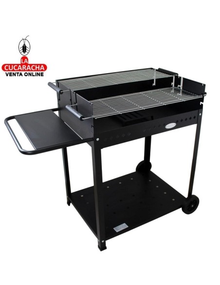 IMOR-BARBACOA XL DOBLE "P" PARRILLAS CROMADAS 74X55.