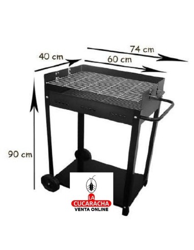 IMOR-BARBACOA MODELO TORINO 60X40 CMS.
