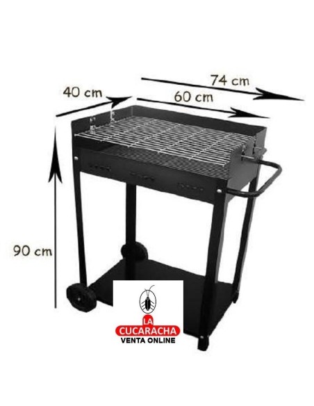 IMOR-BARBACOA MODELO TORINO 60X40 CMS.