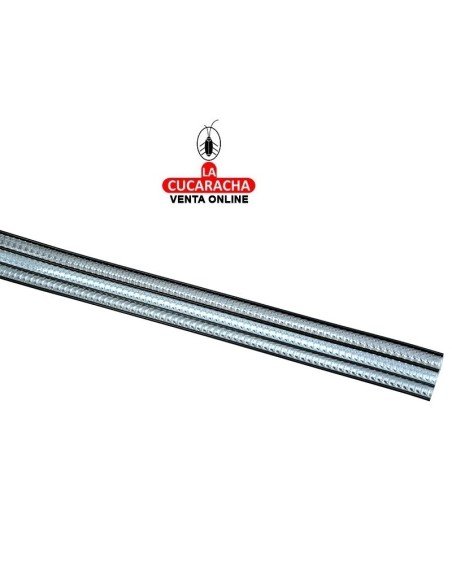 PIBAROVA-CORTINA REINA CINTA 90x210 CRISTAL-MARRON.Nº3.