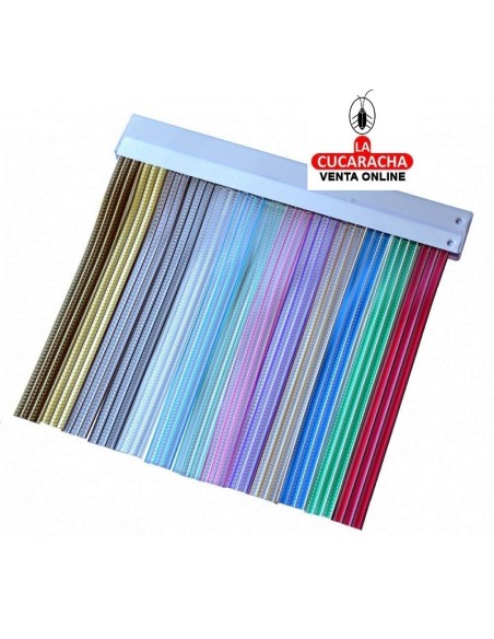 PIBAROVA-CORTINA REINA CINTA 90x210 MARRON Nº1.