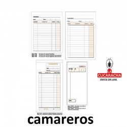 TALONARIOS DE CAMAREROS