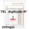 TALONARIOS NOTA DE ENTREGAS. VARIOS MODELOS