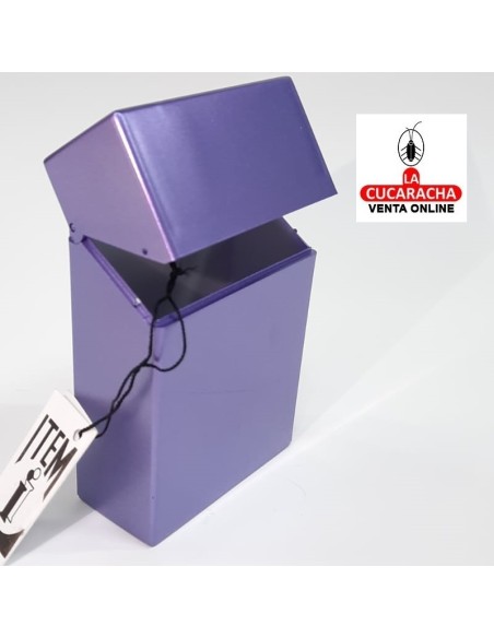 Tabaquera 20 cigarrillos plástico rígido.