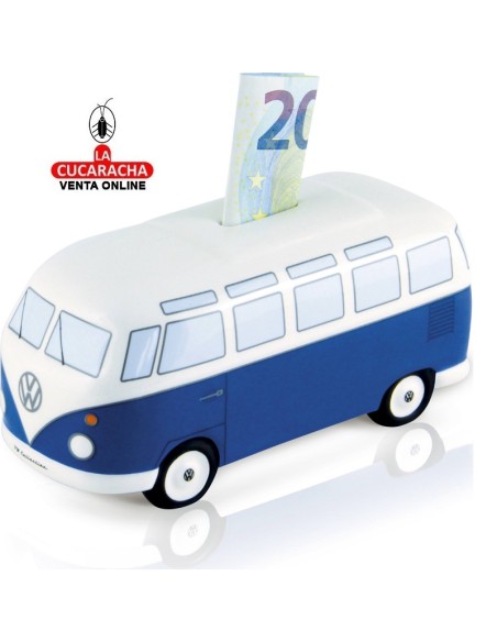 HUCHA VW T1 BUS AZUL BUMB32.