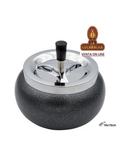 CENICERO METAL GIRATORIO...