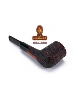 Pipa italiana artesana Radice Billiard Rind Rugosa.