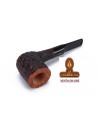 Pipa italiana artesana Radice Billiard Rind Rugosa.
