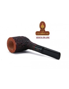 Pipa italiana artesana Radice Billiard Rind Rugosa.