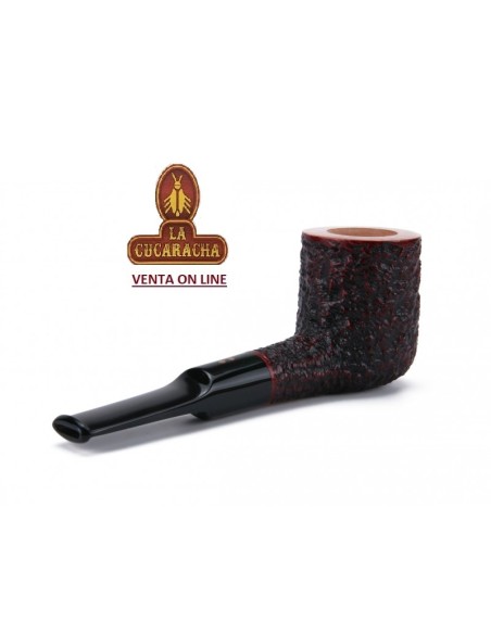 Pipa italiana artesana Radice Billiard Rind Rugosa.