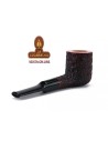 Pipa italiana artesana Radice Billiard Rind Rugosa.