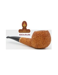 Pipa italiana artesana Posella RN Bent Apple Rugosa.