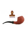 Pipa italiana artesana Il Ceppo Bent Apple Grade 1 Rugosa.