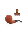 Pipa italiana artesana Il Ceppo Bent Apple Grade 1 Rugosa.