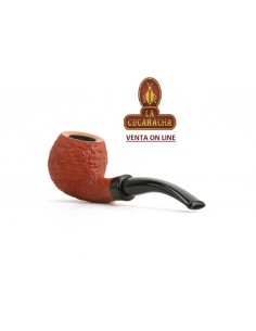 Pipa italiana artesana Il Ceppo Bent Apple Grade 1 Rugosa.