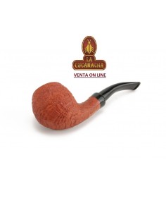Pipa italiana artesana Il Ceppo Bent Apple Grade 1 Rugosa.