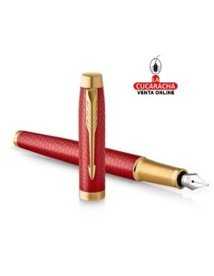 PARKER-Pluma IM laca roja...