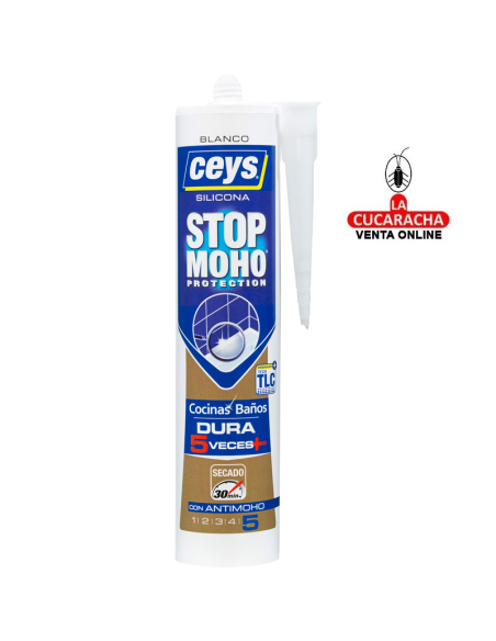 ceys-SILICONA STOP-MOHO 280 ML. TRANSPARENTE.