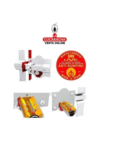 fac-Cerrojo 946-RP-80 UVE-Dorado.
