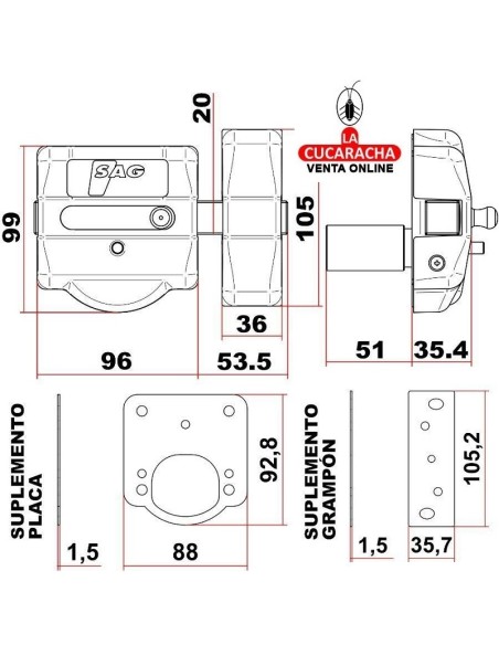 sag-CERROJO MOD.CSI-AACP0038-LATONADO.