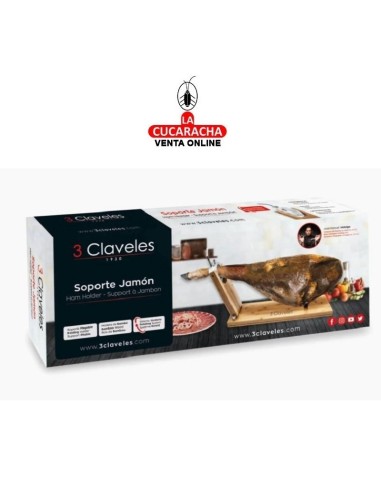 3 CLAVELES-Jamonero Plegable Sistema...