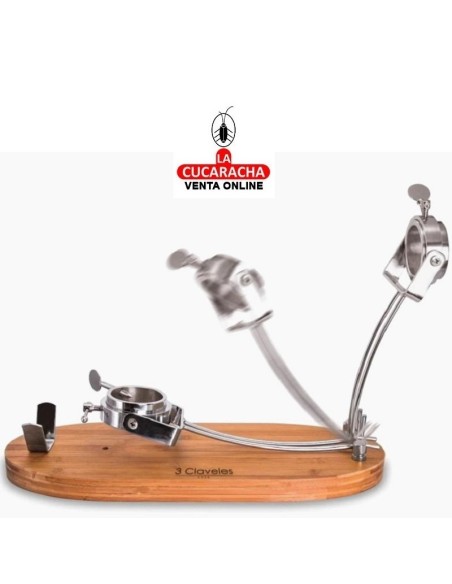 3 CLAVELES-JAMONERO PLEGABLE CABEZAL GIRATORIO 47X18'5CMS.