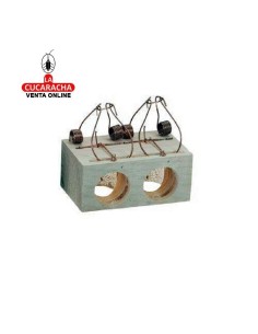 SAUVIC-Ratonera Madera 2...