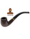 Pipa española ENA-Bruken PEQUEÑA BENT BILLIARD LISA 407-9MM