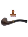 Pipa española ENA-Bruken PEQUEÑA BENT BILLIARD LISA 407-9MM