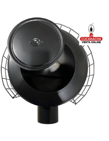 ESTUFA CHAPA ECODESING PINTADA NEGRA...