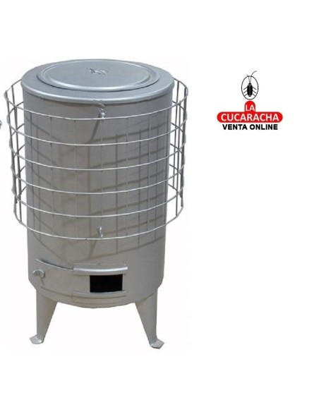 ESTUFA CHAPA ECODESING PLATA Nº 4