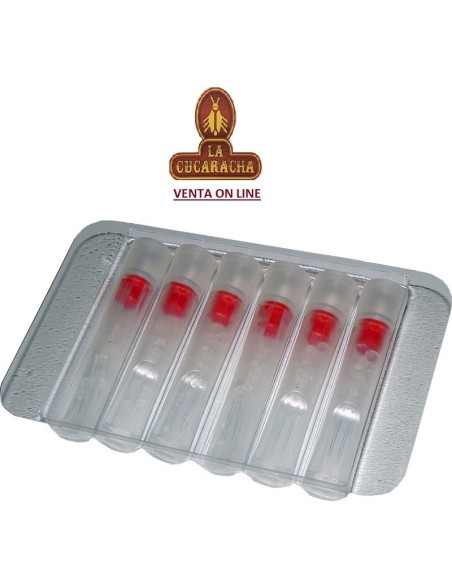 denicotea-Boquilla cigarrillo CAJA 6 BOQUILLAS DENITIP TRANSPARENTE.