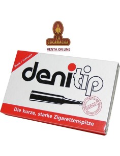 denicotea-Boquilla cigarrillo CAJA 6 BOQUILLAS DENITIP TRANSPARENTE.