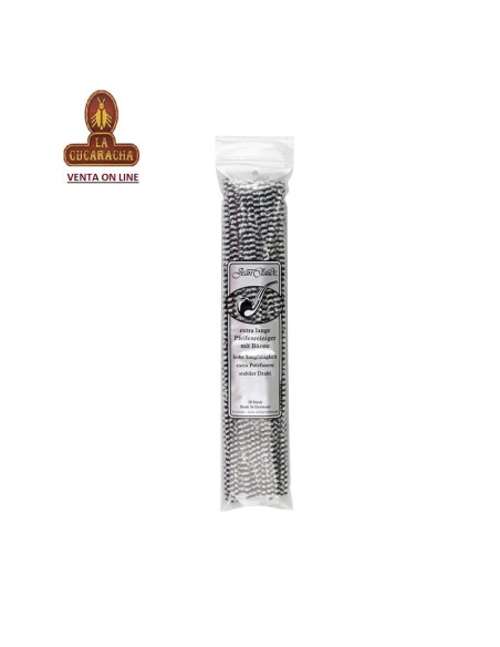 jean claude-BOLSA 50 ESCOBILLAS LARGAS-Churchwarden-ABRASIVAS 30CM.
