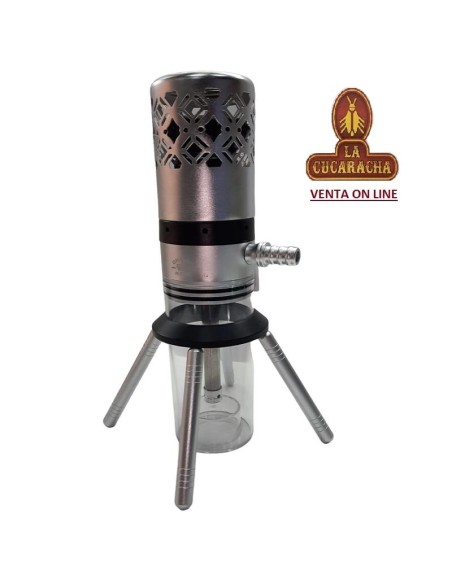 Cachimba-Shisha-Narguile CHAMP AL MALIK ALUMINIO 28CM.