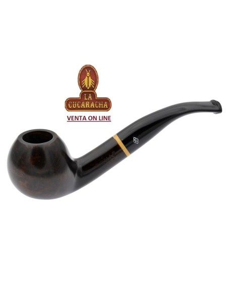 Pipa española ENA-Bruken MEDIANA BENT APPLE LISA 105-9MM.