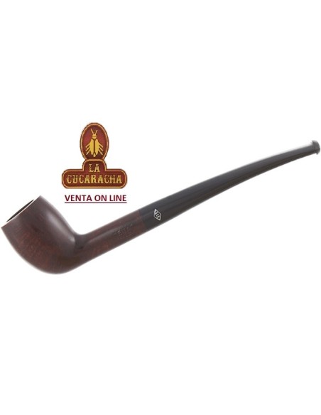 Pipa española ENA-Bruken MINI CHURCHWARDEN 2001 BENT DUBLIN CUTTY LISA 513-SIN FILTRO.