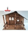Pesebre Belen Nacimiento Artesanal carton reciclado 20x34x27cm.