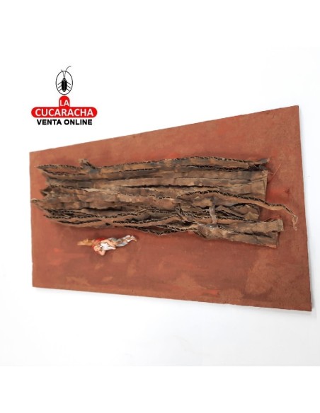 Sueño de San Jose-Pesebre Belen Nacimiento Artesanal.