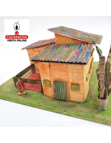 Casa posada triple-Pesebre Belen Nacimiento Artesanal.