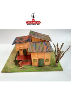 Casa posada triple-Pesebre Belen Nacimiento Artesanal.