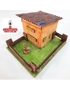 Casa con cercado-Pesebre...