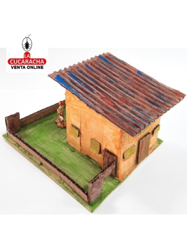 Casa con cercado-Pesebre Belen...