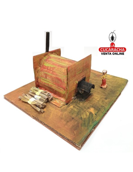 Horno-Pesebre Belen Nacimiento Artesanal.