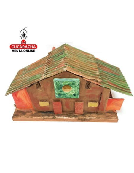 Cason con cuadra y leñeras-Pesebre Belen Nacimiento Artesanal.